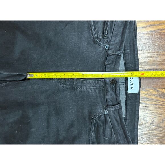 DUER Black Slim Leg Denim Jeans Pants Women's Size 30 x 28 - Picture 9 of 12